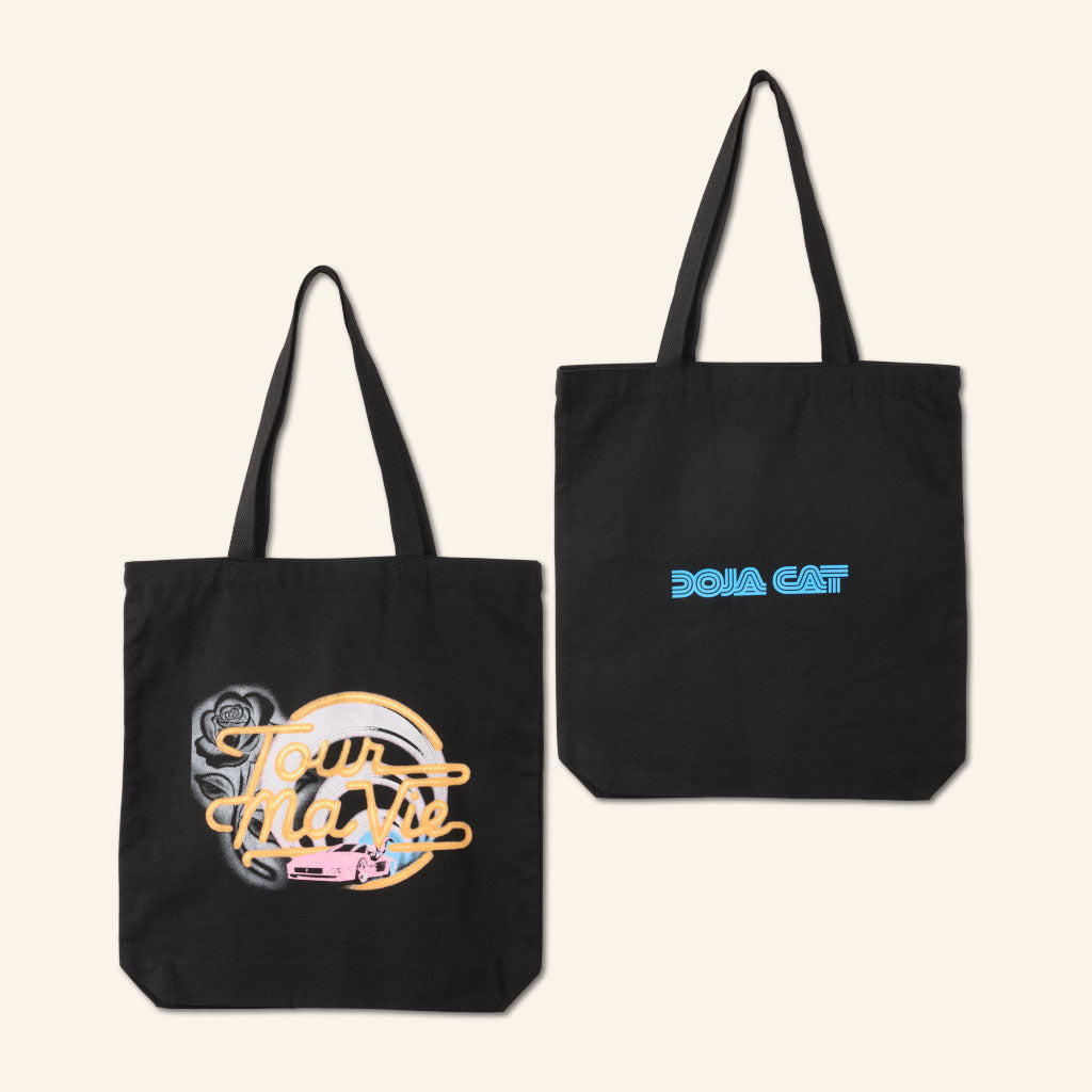 Doja Cat Merch 2026 Doja Cat Tour Ma Vie Tunnel Tote Bag Gifts For Rapper Fans