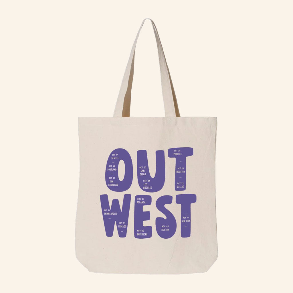Ten US Merch 2026 Ten US Tour Out West Tote Bag Gifts For Besties