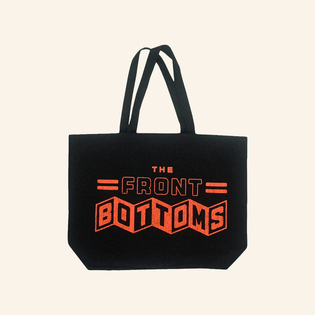 The Front Bottoms Merch 2026 Checkers Black Tote Bag Best Gifts For Friends