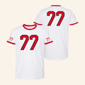 Sombr Merch 2026 I Barely Know Her 77 Ringer T-Shirt Gifts For Music Enthusiasts