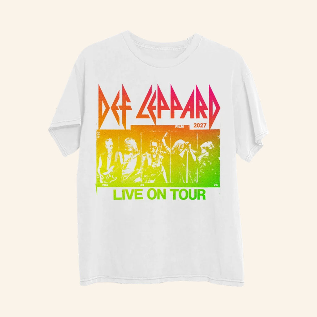Def Leppard Merch Live On Tour 2027 T-Shirt Def Leppard Shirt Best Gift For Rock Lovers