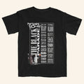 My Chemical Romance Merch MCR 2026 The Black Parade Deluxe Tracklist T-Shirt Gifts For Rock Fan