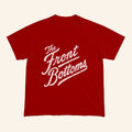 The Front Bottoms Merch 2026 Script Logo Red T-Shirt Best Gifts For Rock Band Fans