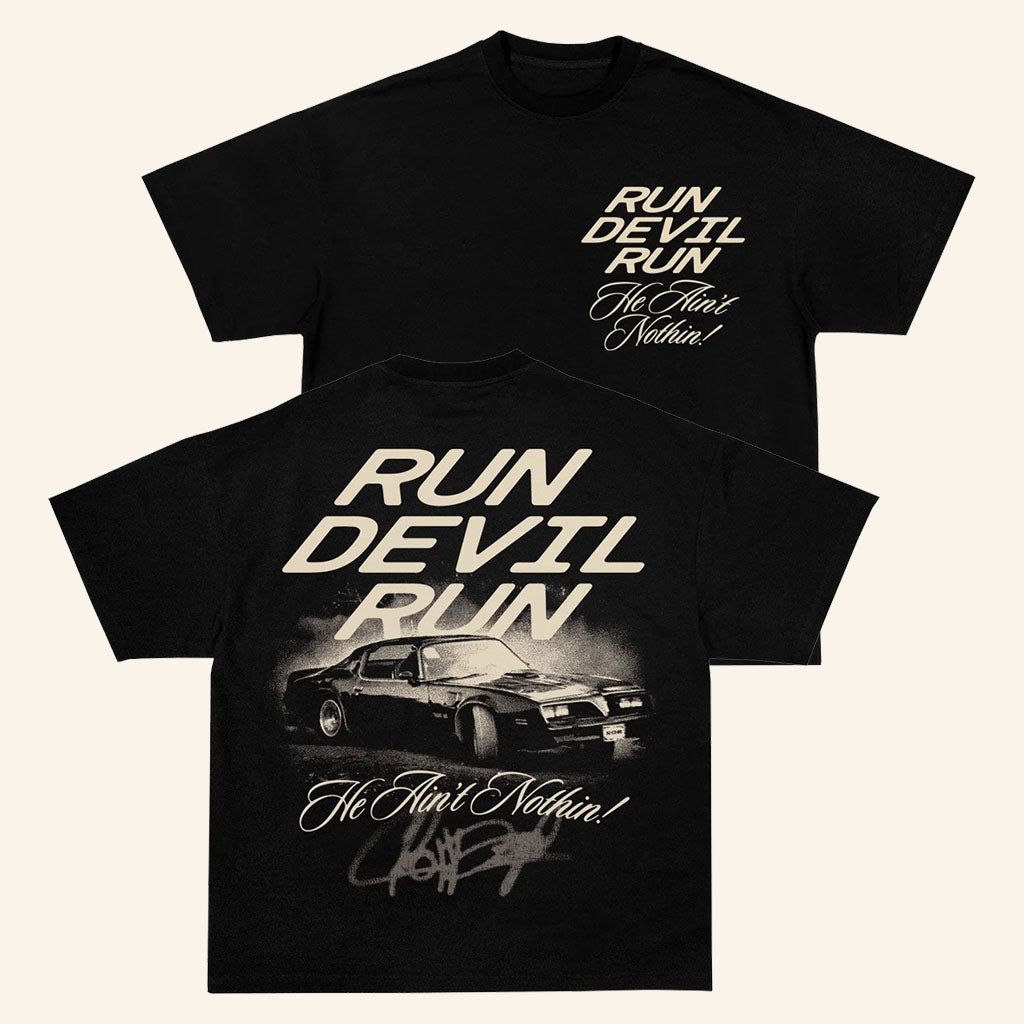 Crowder Merch 2026 Run Devil Run Bandit T-Shirt Black Best Present For Music Lovers