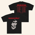 Sombr Merch 2026 You Are The Reason Dateback Tour T-Shirt Gift Ideas For Music Lovers