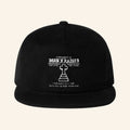 Born X Raised Merch 2026 Compliments Of BXR Snapback Hat Black Gift For Brothers