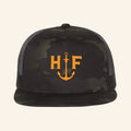 Home Free Music Merch 2026 HF Anchor Trucker Snapback Hat Camo Music Related Gift Ideas