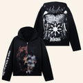 Revenge Merch 2026 Heavy Metal Split Zip Hoodie Black Gifts Ideas For Brothers