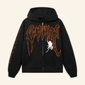 Revenge Merch 2026 Spider Arch Zip Hoodie Gift Ideas For Halloween Lovers