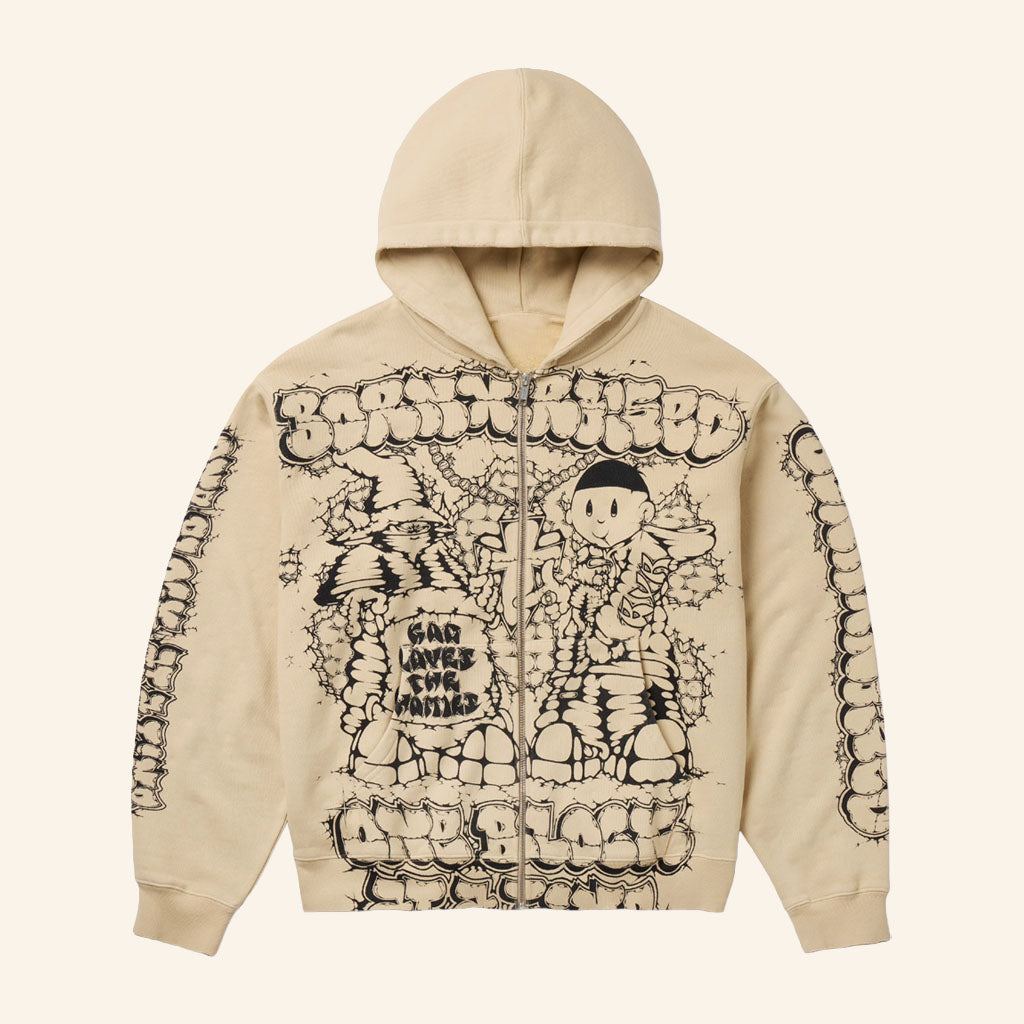 Born X Raised Merch 2026 Coldgame Zip Hoodie Streetwear Clothing Gifts For Dudes