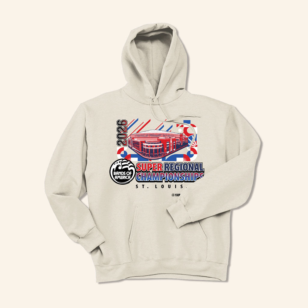 Bands Of America Merch BOA 2026 Super Regional St Louis MO Hoodie Gift For Music Fans