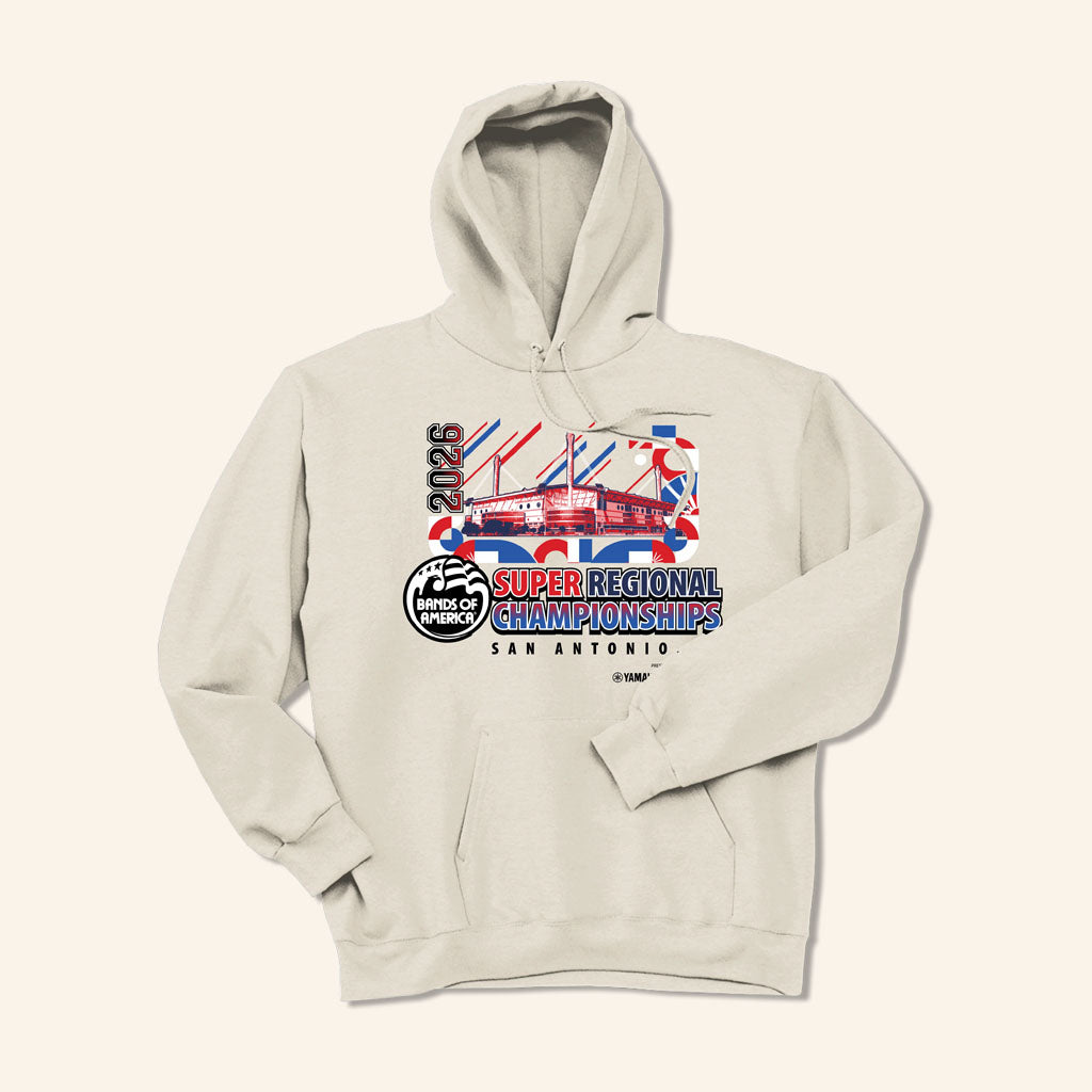 Bands Of America Merch BOA 2026 Super Regional SA TX Hoodie Presents For Music Lovers