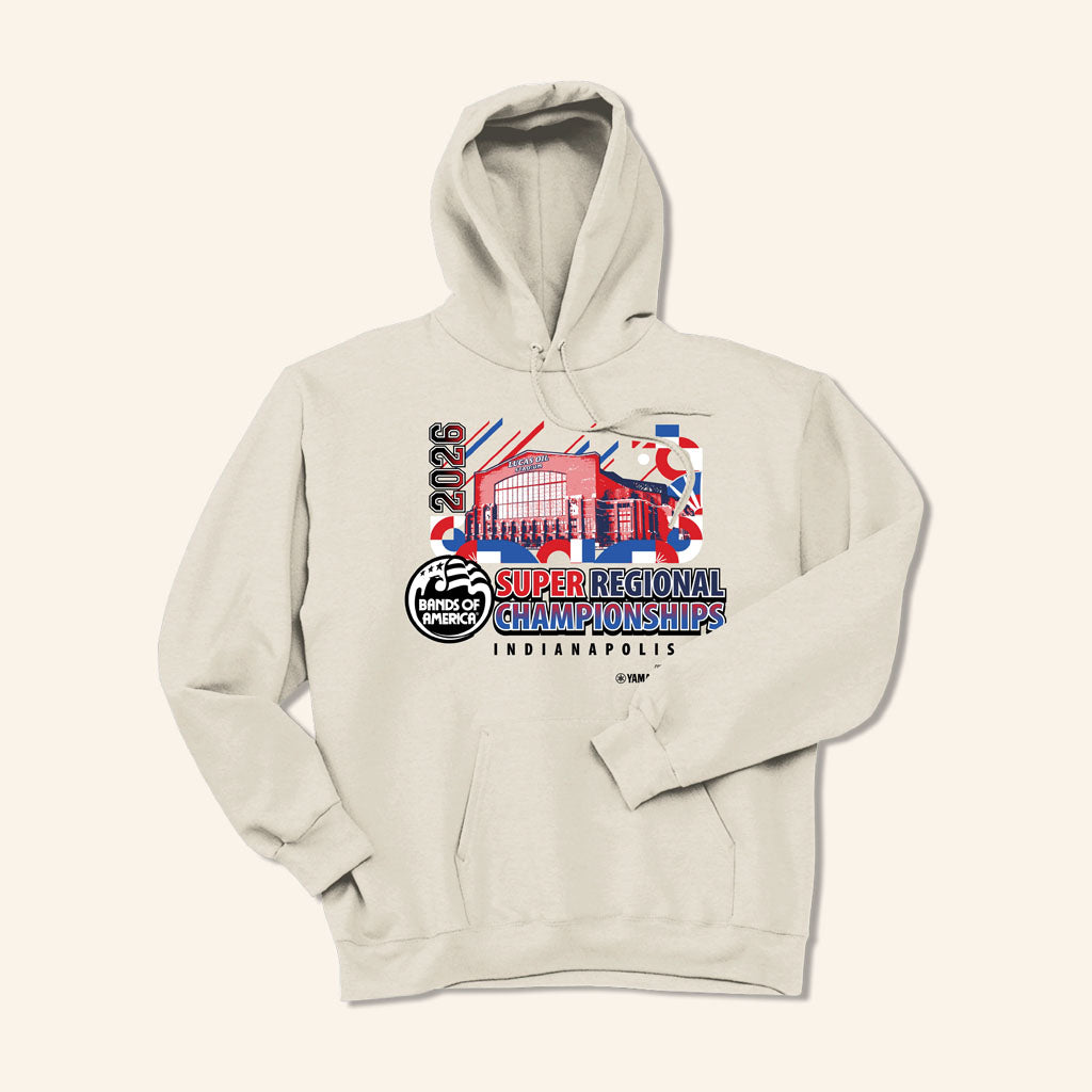 Bands Of America Merch BOA 2026 Super Regional Indianapolis IN Hoodie Music Themed Gifts