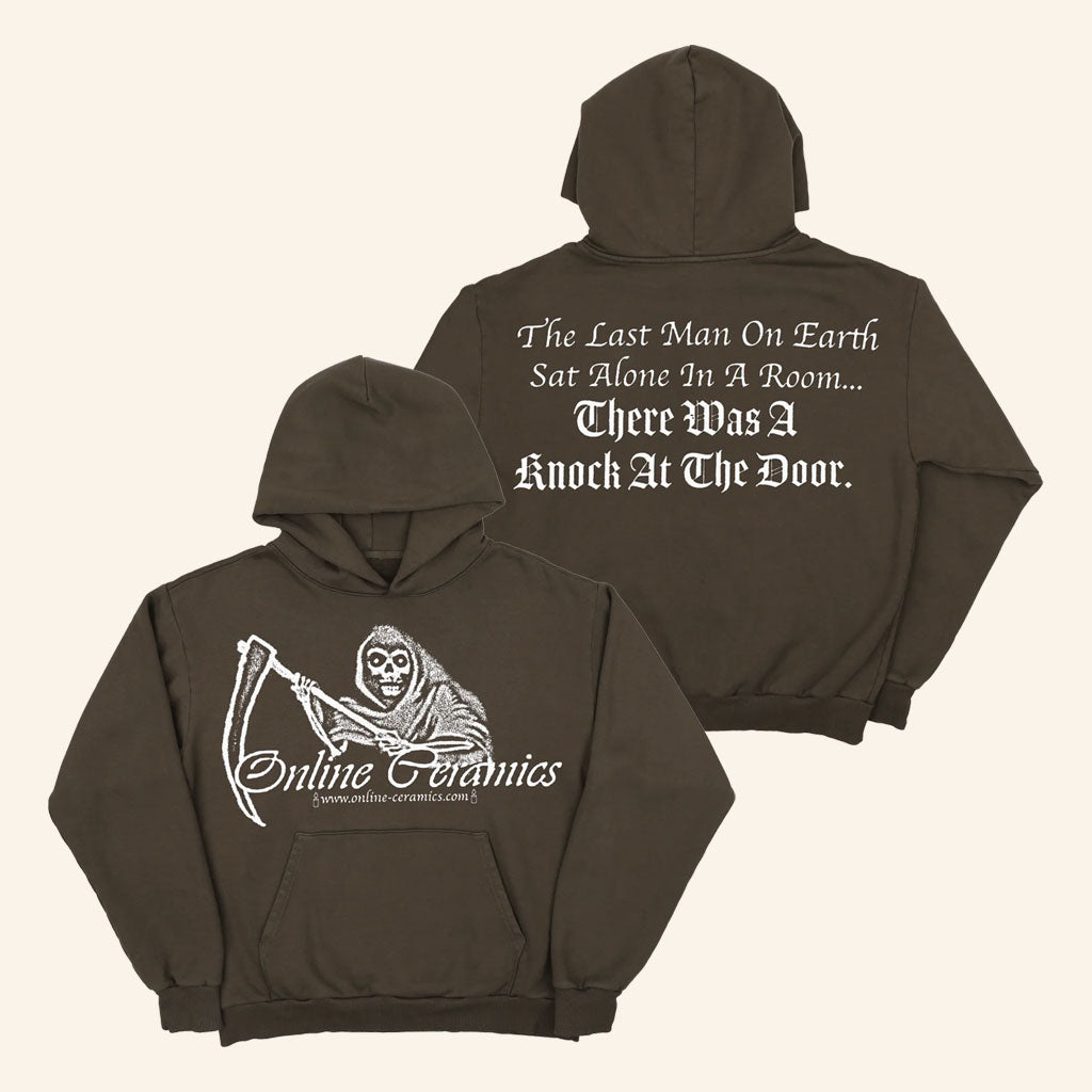 Online Ceramics Merch 2026 There Was a Knock At the Door Hoodie Present For Halloween