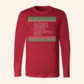 Home Free Music Merch 2026 Ugly Christmas Long Sleeve Shirt Xmas Gift For Music Lovers