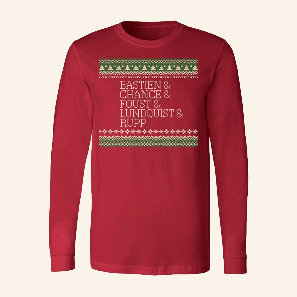 Home Free Music Merch 2026 Ugly Christmas Long Sleeve Shirt Xmas Gift For Music Lovers