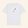 Brain Dead Merch 2026 Logo Head T-Shirt White Music Related Gifts For Guys