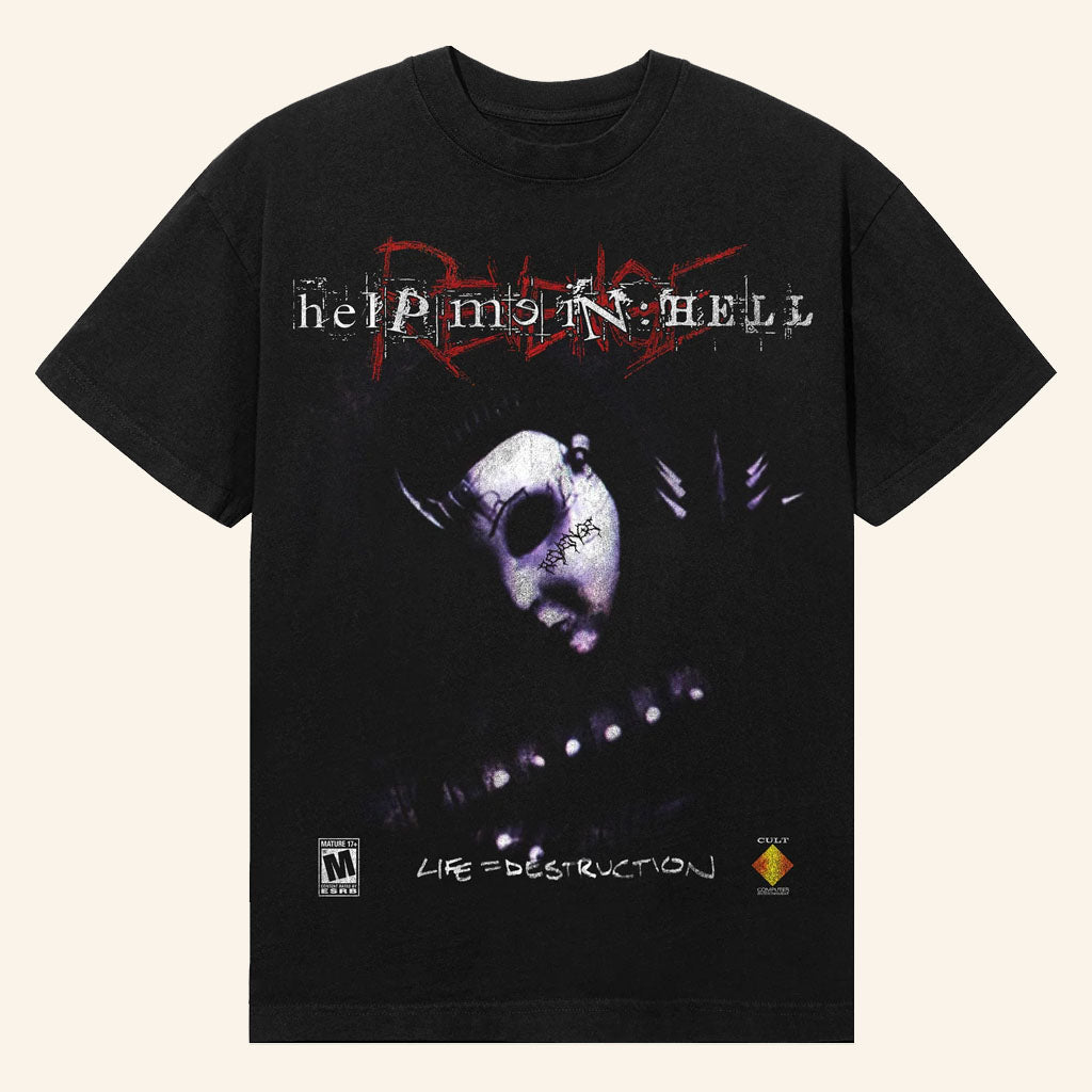 Revenge Merch 2026 Twisted T-Shirt Black Halloween Tee Gift For Horror Lovers