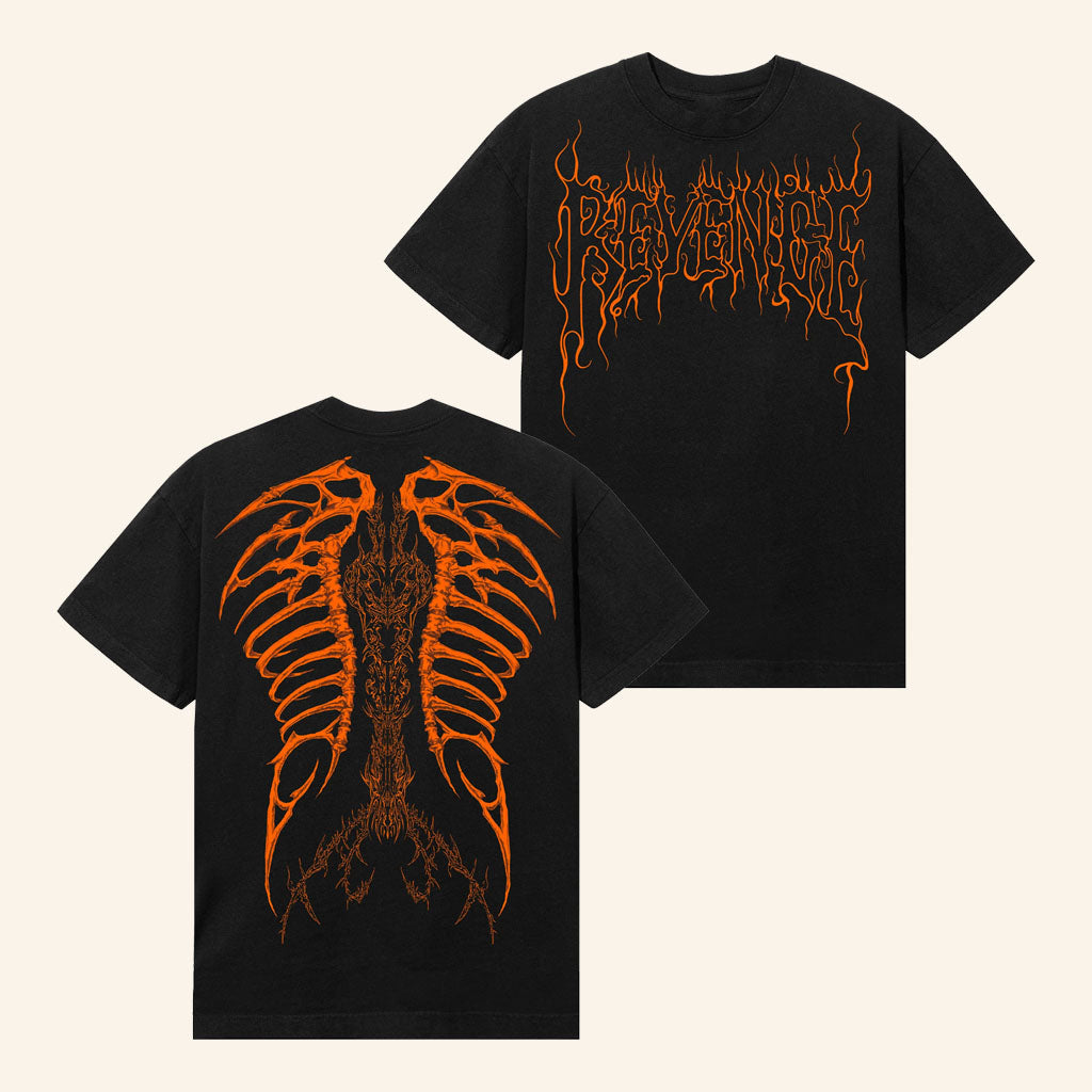 Revenge Merch 2026 Cradle Of Bones T-Shirt Black Gift Ideas For Boyfriend