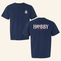 The Hobby Whiskey Barrel T-Shirt Hobby GOLF Merch Two Off The First Tee Gift For Dad