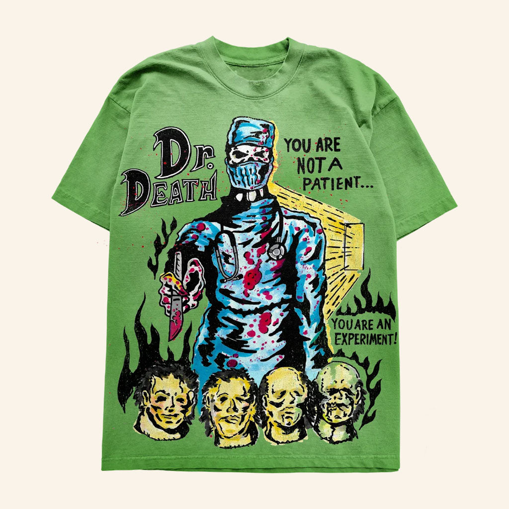 Warren Lotas Merch 2026 Dr Death III T-Shirt Creepy Clothing Gift Ideas For Horror Fans