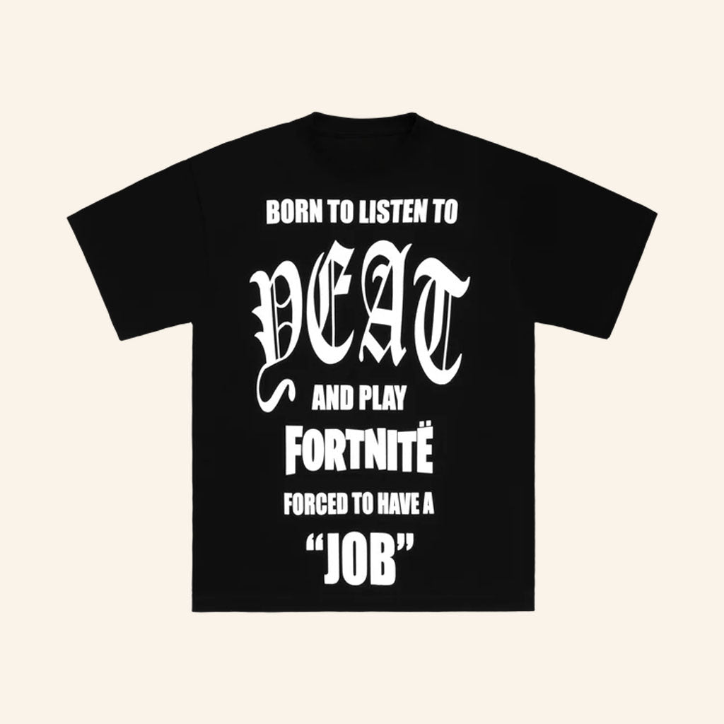 Yeat x Fortnite Merch 2026 Forced To Have A Job T-Shirt Gift For Gamers