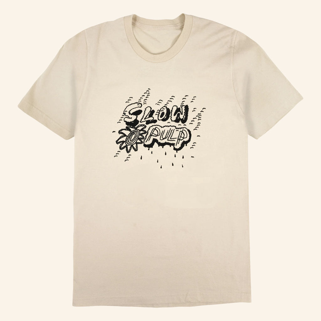 Slow Pulp Merch 2026 Fuzzy Logo T-Shirt Rock Band Clothing Gifts For Fans