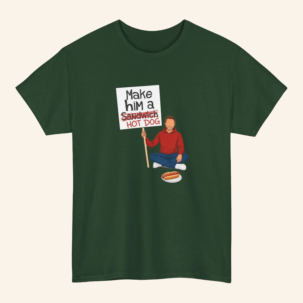 Candace Owens Merch 2026 Make Him A Hot Dog Shirt Gifts For Podcast Lovers