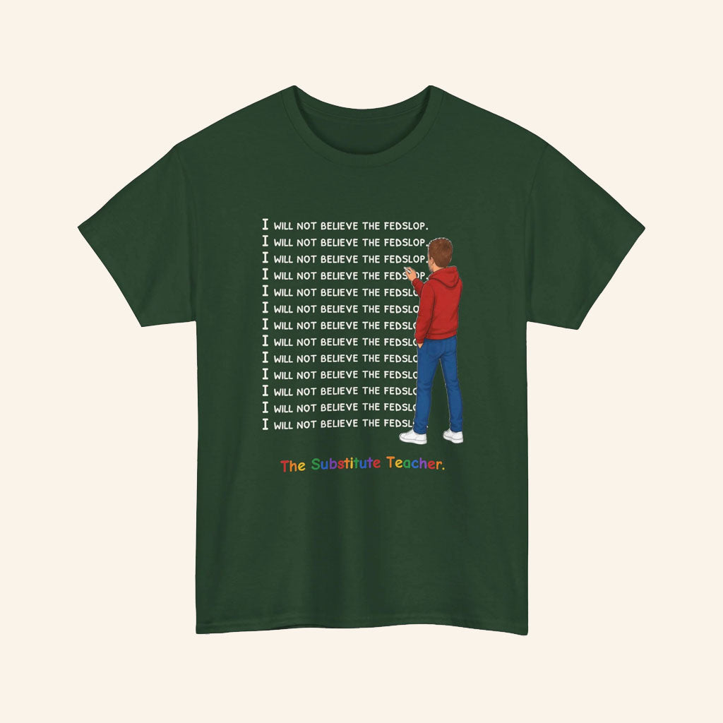Candace Owens Merch The Substitute Teacher T-Shirt Gifts For Candace Owens Fans