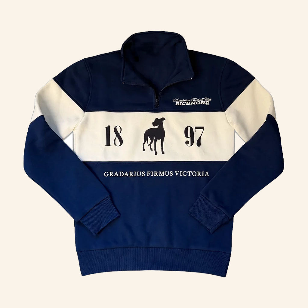 Ted Lasso Merch 2026 AFC Richmond 1897 Heritage Quarter Zip Sweatshirt TV Series Lovers Gifts