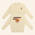 Angel Reese Merch 2026 ARBC Sweatshirt Everybody Wants A Piece Crewneck Atlanta Dream Apparel
