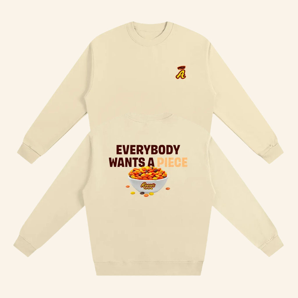 Angel Reese Merch 2026 ARBC Sweatshirt Everybody Wants A Piece Crewneck Atlanta Dream Apparel