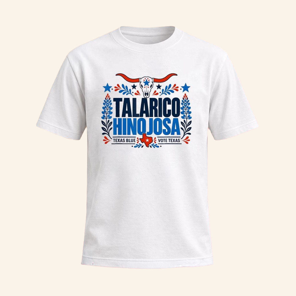 James Talarico Merch 2026 Texas Blue Vote James Talarico Gina Hinojosa Midterms Shirt Gift Ideas