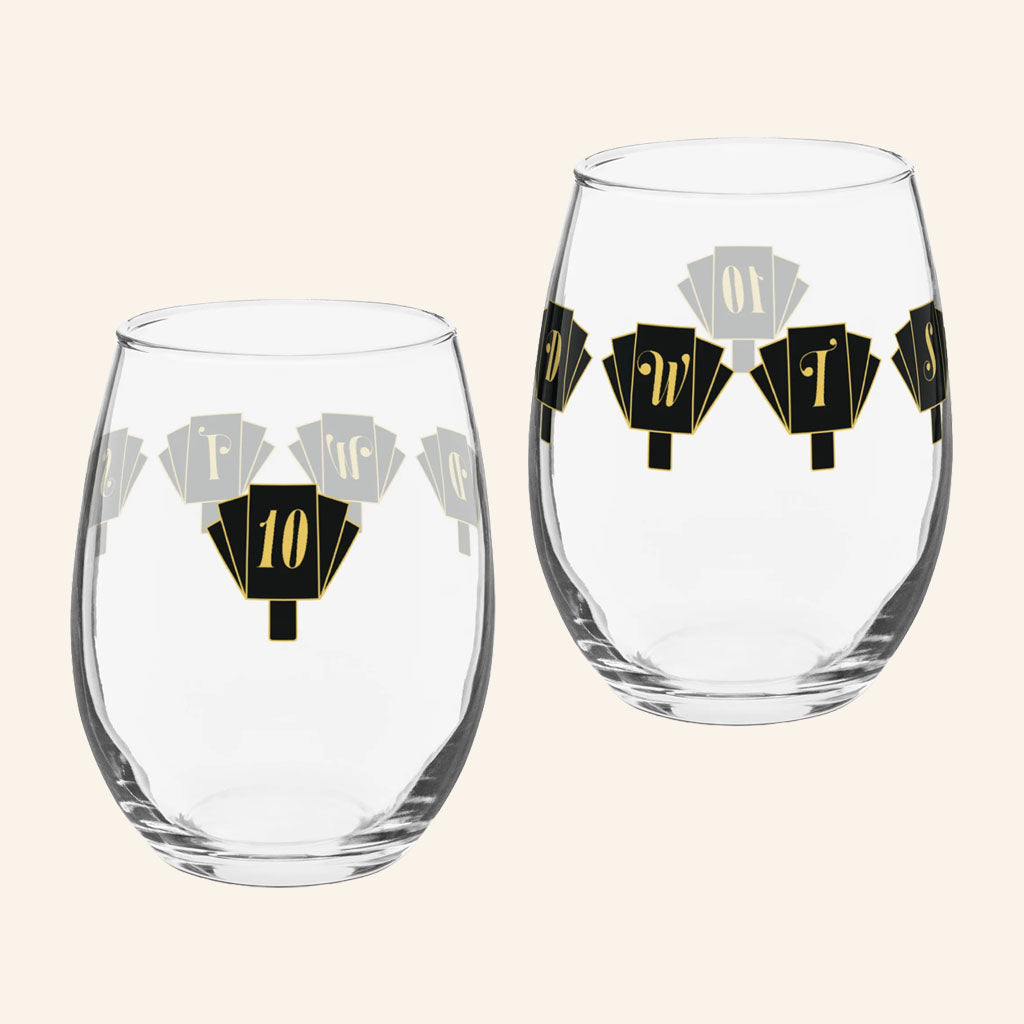 DWTS Merch Dancing With The Stars Wine Glass Paddles Cup Gifts For Fans