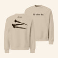 The Chosen Merch 2026 He Chose This Sweatshirt Christian Faith Crewneck Gifts For Fans