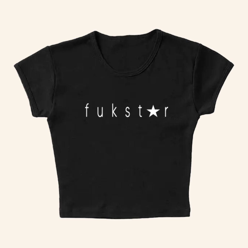 Wargasm Merch Angry Things For Sad People Cropped T-Shirt The Fukstar Shirt Gifts For Her