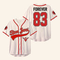 Bon Jovi Merch 2026 Forever Tour Baseball Jersey Presents For Rock Music Lovers '