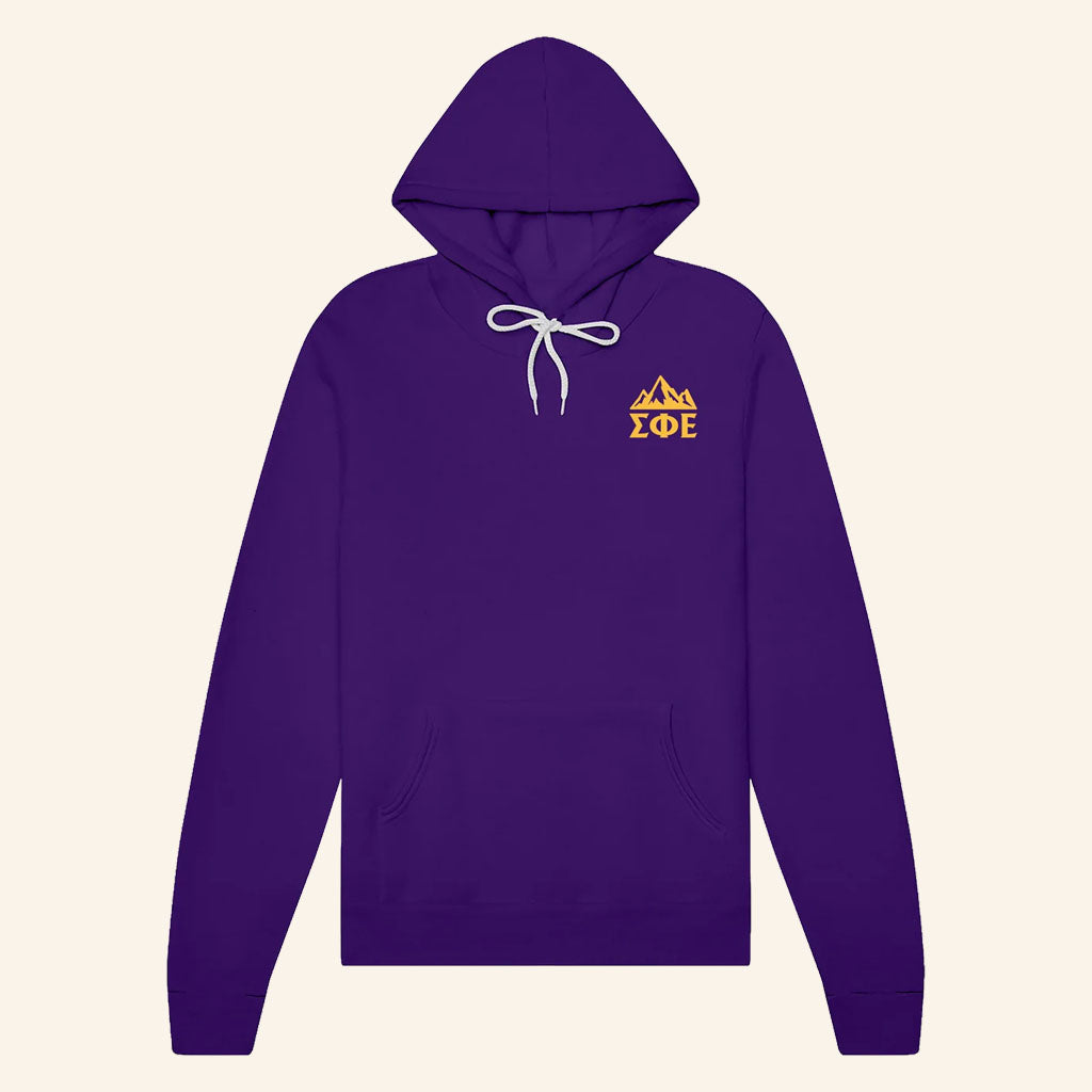 Sigma Phi Epsilon Merch 2026 SigEp Outdoors Sponge Hoodie Fraternity Gift For Members