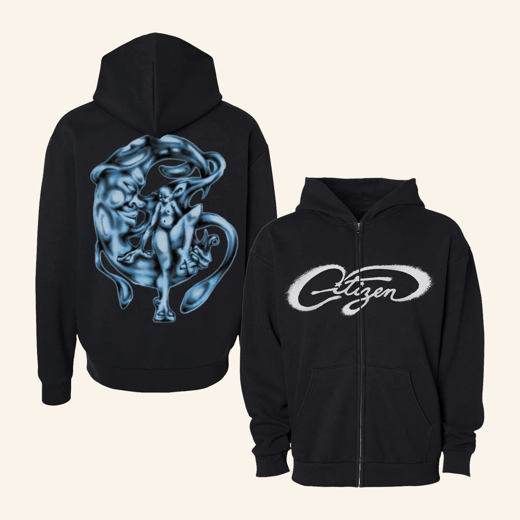 Citizen Merch 2026 Moon Zip Hoodie Unique Gifts For Music Lovers