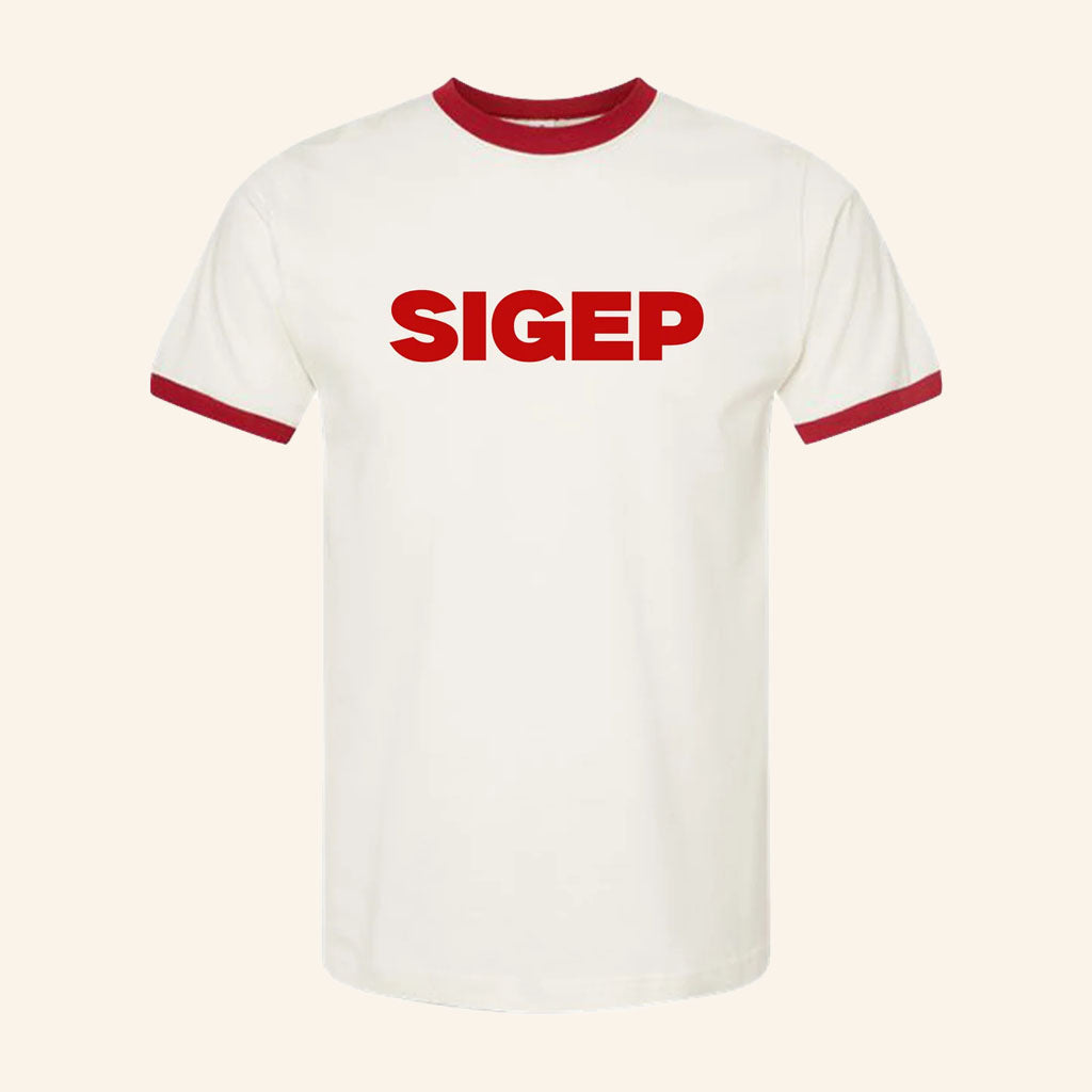 Sigma Phi Epsilon Merch 2026 SigEp Vintage Ringer T-Shirt Fraternity Gift For Friends