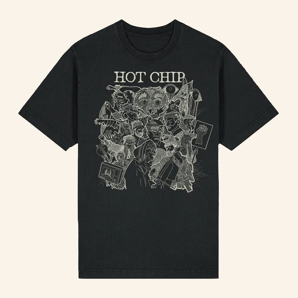 Hot Chip Merch 2026 Random Violence T-Shirt Hot Chip Band Shirt Gift For Music Lovers
