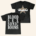 Wargasm Merch Angry Things For Sad People T-Shirt The Stars Blood Sex Sonic Booms Shirt Black