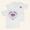Sigma Phi Epsilon Merch 2026 SigEp 125 Anniversary T-Shirt White Fraternity Gift For Him