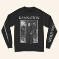 Damnation Festival Merch 2026 AMP Guardian Black Long Sleeve Shirt Festival Lover Gifts