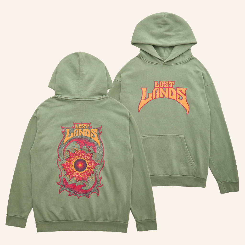 Lost Lands Merch 2026 Lost Lands Raptor Hoodie Best Gifts For Music Festival Lovers