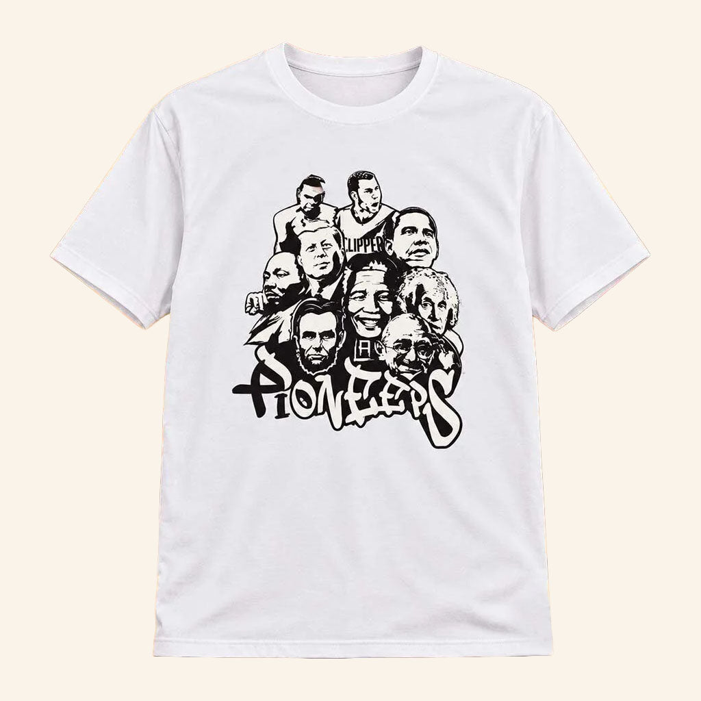 Blake Griffin Pioneers Civil Rights Leaders Shirt White LA Clippers Merch Gift For Fans