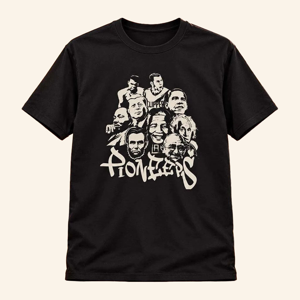 Blake Griffin Pioneers Civil Rights Leaders Shirt Black Clippers Merch Gifts For Friends