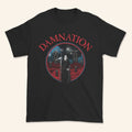 Damnation Festival Merch 2026 AMP Guardian Black T-Shirt Gift For Music Festival Fans