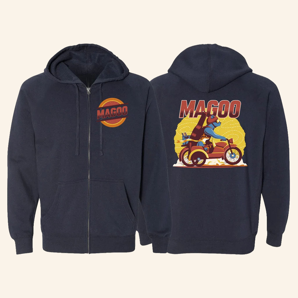 Magoo Merch 2026 Fall Tour Zip Hoodie Best Present For Music Lovers