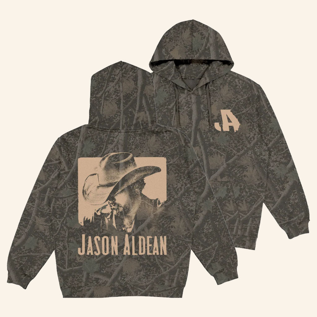 Jason Aldean Merch 2026 JA Camo Hoodie Jason Aldean Hoodie Presents For Music Lovers